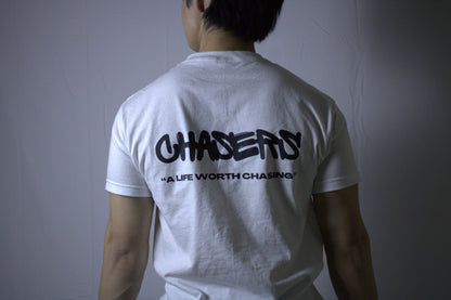 "CLASSIC" Chasers Tee (White)