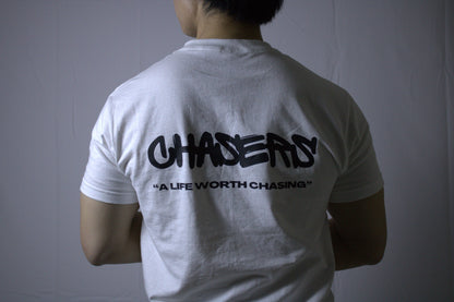 "CLASSIC" Chasers Tee (White)