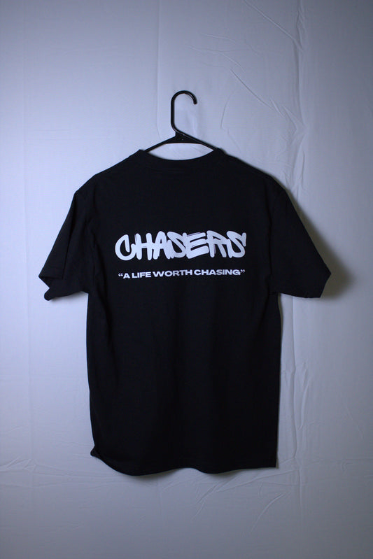 "CLASSIC" Chasers Tee (Black)