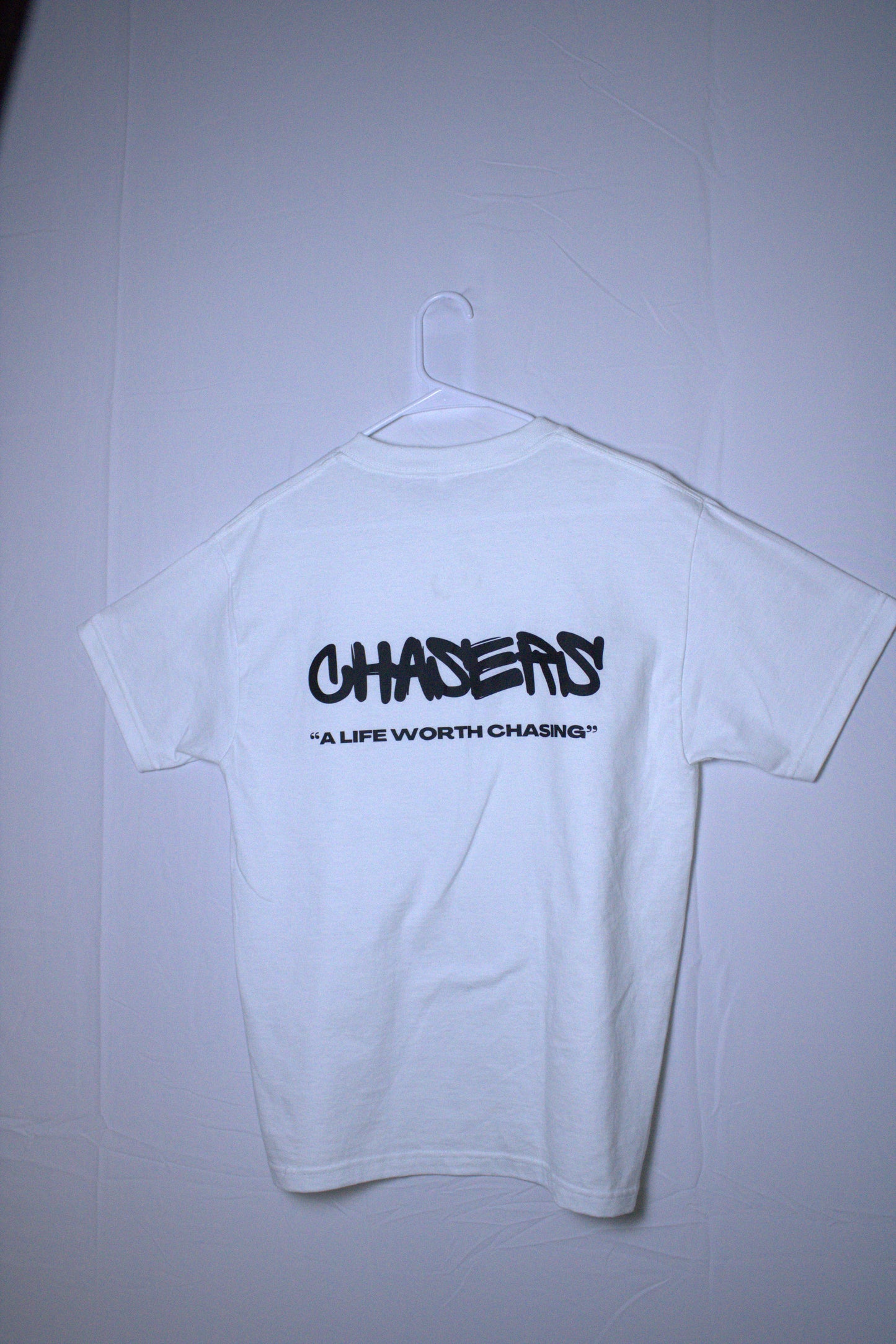 "CLASSIC" Chasers Tee (White)