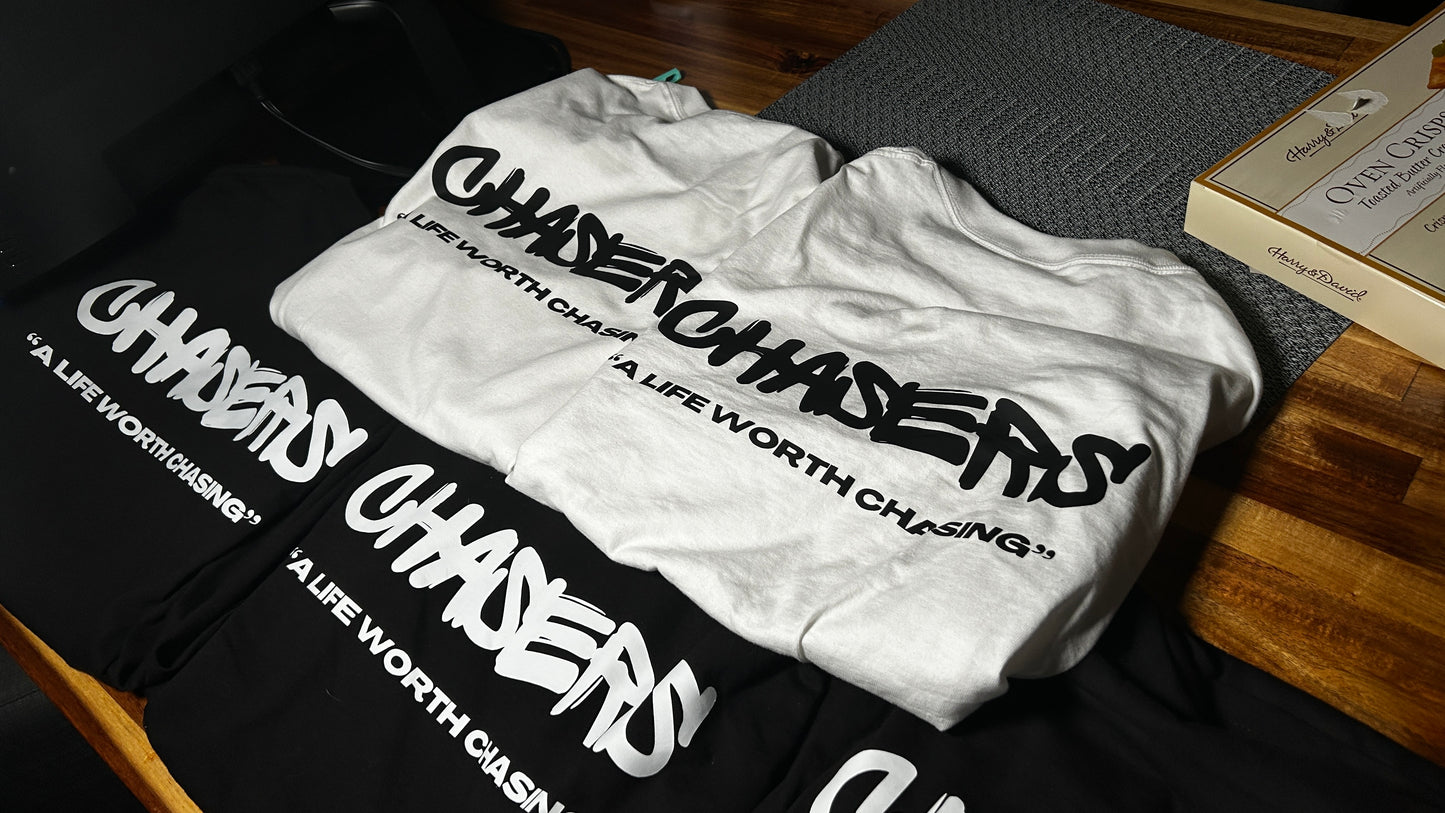 "CLASSIC" Chasers Tee (Black)